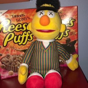 Kaws x Uniqlo Bert Plush Toy